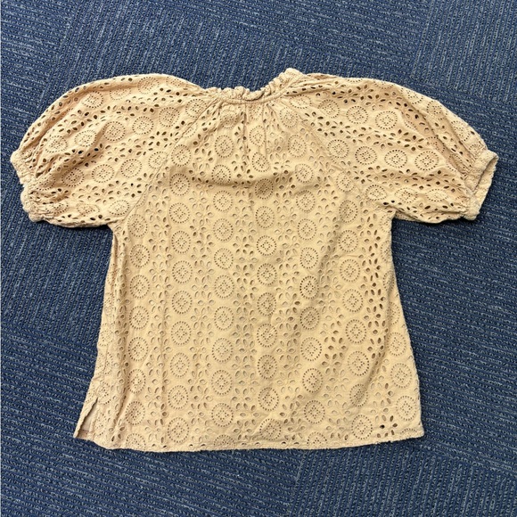 Cleobella Tan Eyelet Blouse - Picture 5 of 5